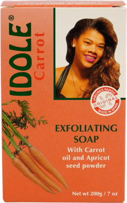 Idole Carrot Exfoliating Soap 7 oz