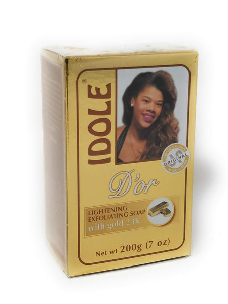 Idole Lightening Exfoliating Soap with Gold 23K 7 oz