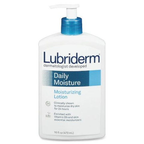 Lubriderm Daily Moisture Lotion Normal to Dry Skin 16 oz