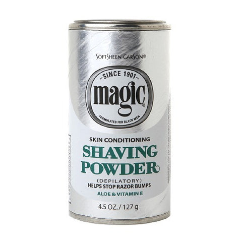 Magic Skin Conditioning Shaving Powder With Aloe & Vitamin E 4.5 oz