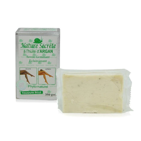 Nature Secrete Pure Argan Oil Exfoliationg and Lightening Soap 350g