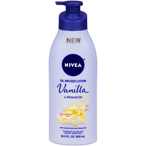 Nivea Oil Infused Lotion Vanilla & Almond Oil 16.9 oz