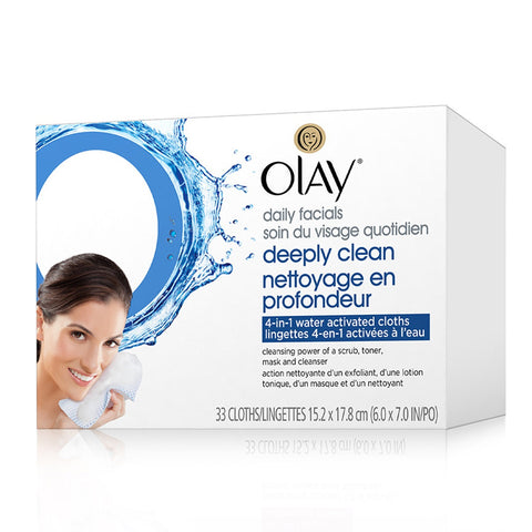 Olay Daily Facials Gentle Clean, 33 cloths