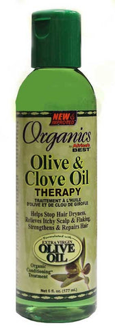 Organincs by Africa's Best Olive & Clove Oil Therapy 6 oz.