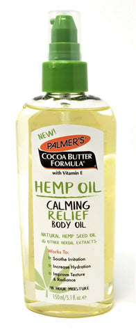 Palmer's Cocoa Butter Formula Hemp Oil Calming Relief Body Oil 5.1 oz