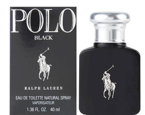 Polo Black by Ralph Lauren For Men Eau de Toilette Spray 1.36 oz