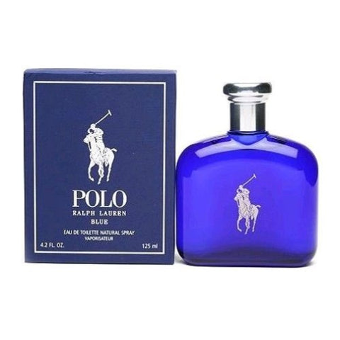 Polo Blue by Ralph Lauren Eau de Toilette for Men Spray 4.2 oz