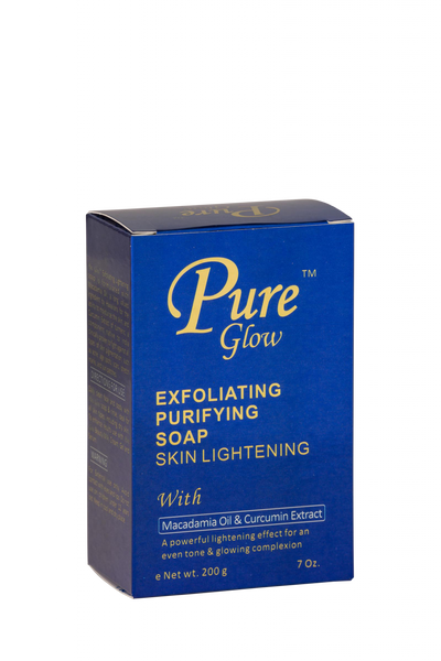 Pure Glow Exfoliating Soap Skin Lightening 7 oz
