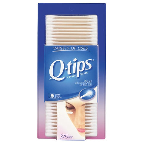 Q-Tips Cotton Swabs 375 ct