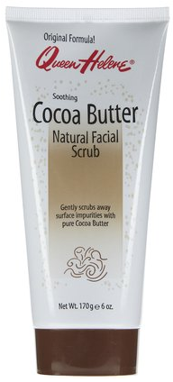 Queen Helene Natural Facial Scrub Soothing Cocoa Butter 6 oz