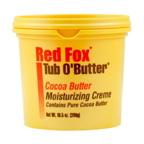 Red Fox Tub O' Butter Cocoa Butter Moisturizing Creme 10.5 oz