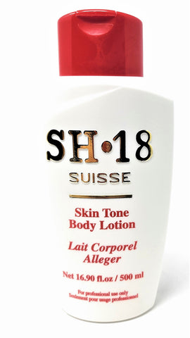 SH-18 Skin Tone Body Lotion 16.9 oz