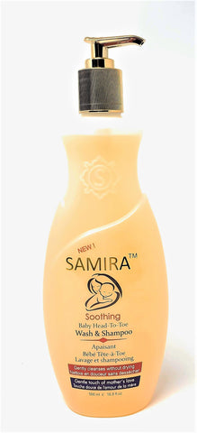 Samira Soothing Baby Head to Toe Wash & Shampoo 16.8 oz