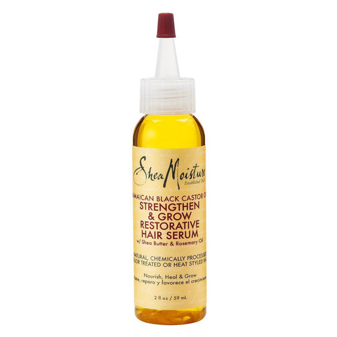 Shea Moisture Jamaican Black Castor Oil Strengthen Grow & Restore Hair Serum 2 oz