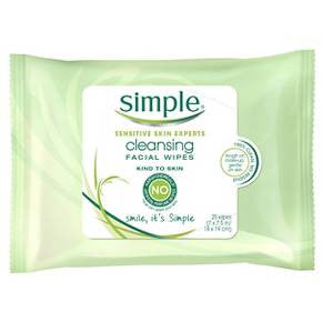 Simple Kind To Skin Cleansing Facial Wipes 25 wipes