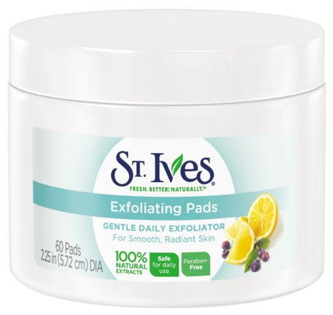 St. Ives Gentle Daily Exfoliating Pads 60 ea
