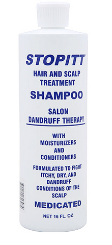 Stopitt Hair and Scalp Treatment Shampoo Salon Dandruff Therapy 16 oz