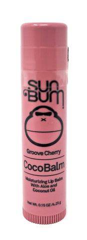 Sun Bum CocoBalm Groove Cherry Moisturizing Lip Balm 0.15 oz