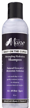 The Mane Choice Easy On The Curls Detangling Hydration Shampoo 8 oz