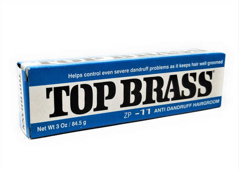 Top Brass Anti Dandruff Hairgroom 3 oz