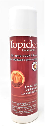 Topiclear Cocoa Butter Skin Tone Body Lotion 16.8 oz