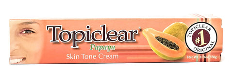 Topiclear Papaya Skin Tone Cream 1.76 oz