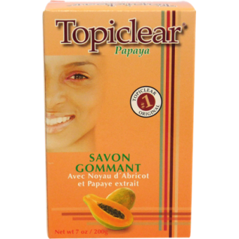 Topiclear Papaya Exfoliating Soap 7 oz
