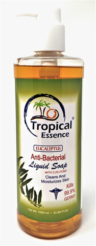 Tropical Essence Anti-Bacterial Liquid Soap Eucalyptus 33.89 oz