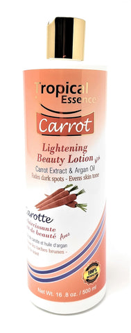 Tropical Essence Carrot Lightening Beauty Lotion 16.8 oz