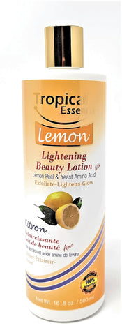 Tropical Essence Lemon Lightening Beauty Lotion 16.8 oz