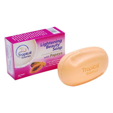 Tropical Essence Lightening Beauty Soap with Papaya 3 oz