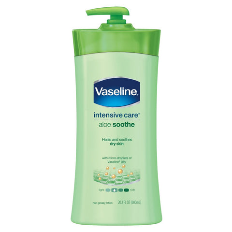 Vaseline Intensive Care Aloe Smooth Lotion 20.3 oz