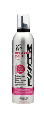 Vigorol Mousse Relaxed Hair 12 oz