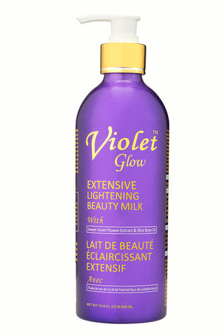 Violet Glow Extensive Lightening Beauty Milk 16.8 oz