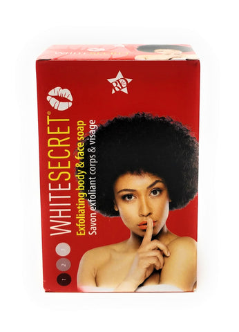 White Secret Exfoliating & Face Soap 190 g