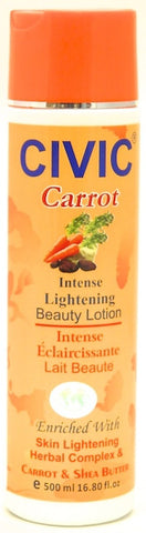 Civic Carrot Intense Lightening Beauty Lotion 16.8 oz.