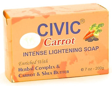 Civic Carrot Intense Lightening Soap 7 oz.