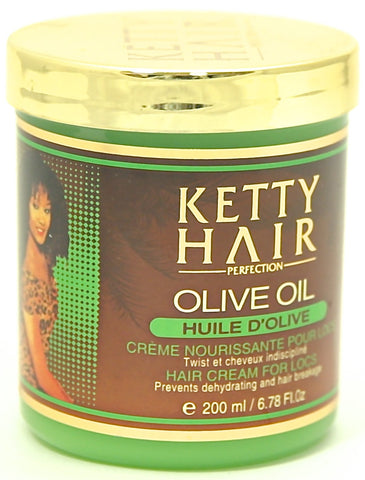 Ketty Hair Perfection Olive Oil Hair Cream for Locs 6.78 oz.
