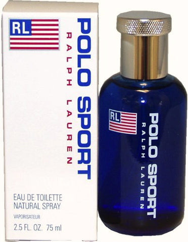 Polo Sport by Ralph Lauren For Men Eau de Toilette Spray 2.5 oz.