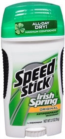 Speed Stick Antiperspirant Deodorant Irish Spring Original 2.7 oz.