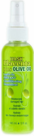Hask Placenta Plus Olive Oil Leave-In Instant Conditioning Treatment 5 oz.