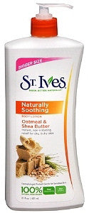 St. Ives Naturally Soothing Body Lotion Oatmeal & Shea Butter 21 oz.