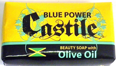 Blue Power Castile Beauty Soap With Olive Oil 4.4 oz.