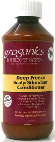 Groganics Deep Freeze Scalp Stimulant Conditioner 8 Oz.