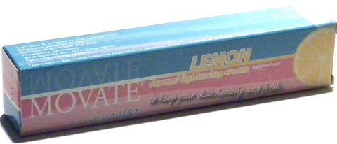 Movate Lemon Dermal Lightening Cream 1.7 Oz. (50 g) 
