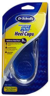 Dr. Scholl's Massaging Gel Heel Cups One Pair