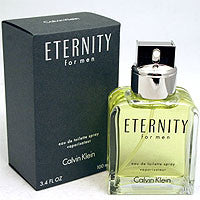 Eternity by Calvin Klein for Men Eau de Toilette Spray 3.4 oz.