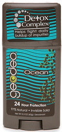 GeoDeo Invisible Solid Deodorant Ocean 2.3 oz.