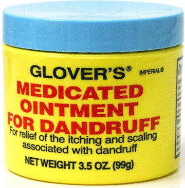 Glover's Medicated Ointment For Dandruff Net Wt. 3.5 Oz. (99 g)