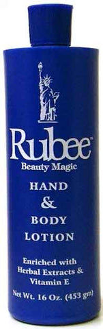 Rubee Beauty Magic Hand & Body Lotion Net Wt. 16 Oz. (453 ml) 